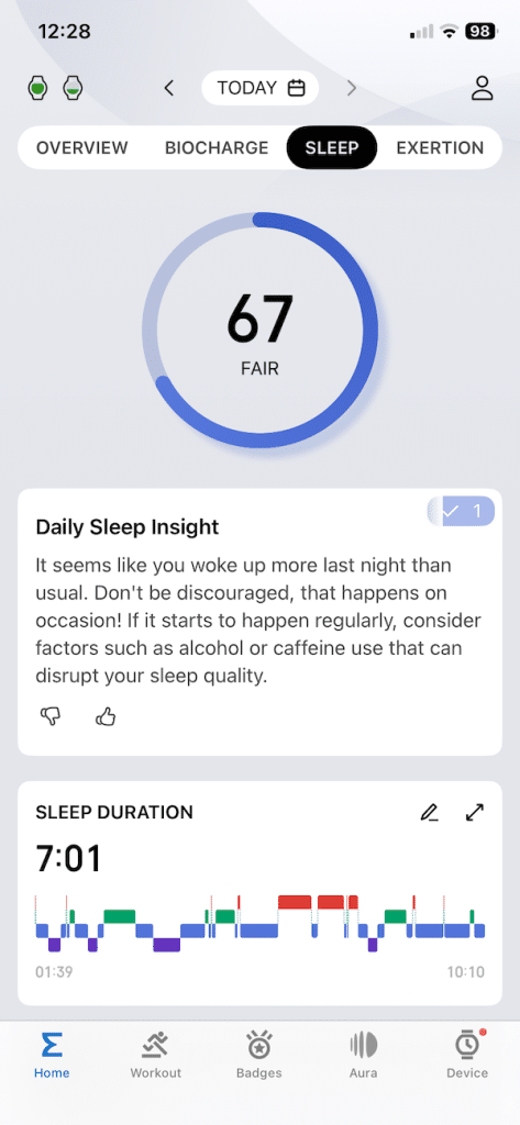 Amazfit Active 3 Preimium app
