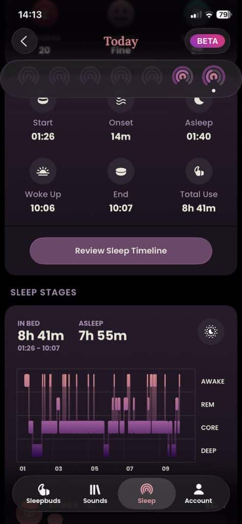Ozlo Sleepbuds app