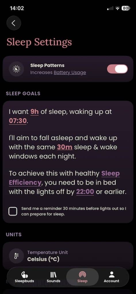 Ozlo Sleepbuds app