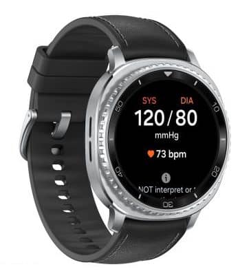 Samsung Galaxy Watch Blood pressure reading