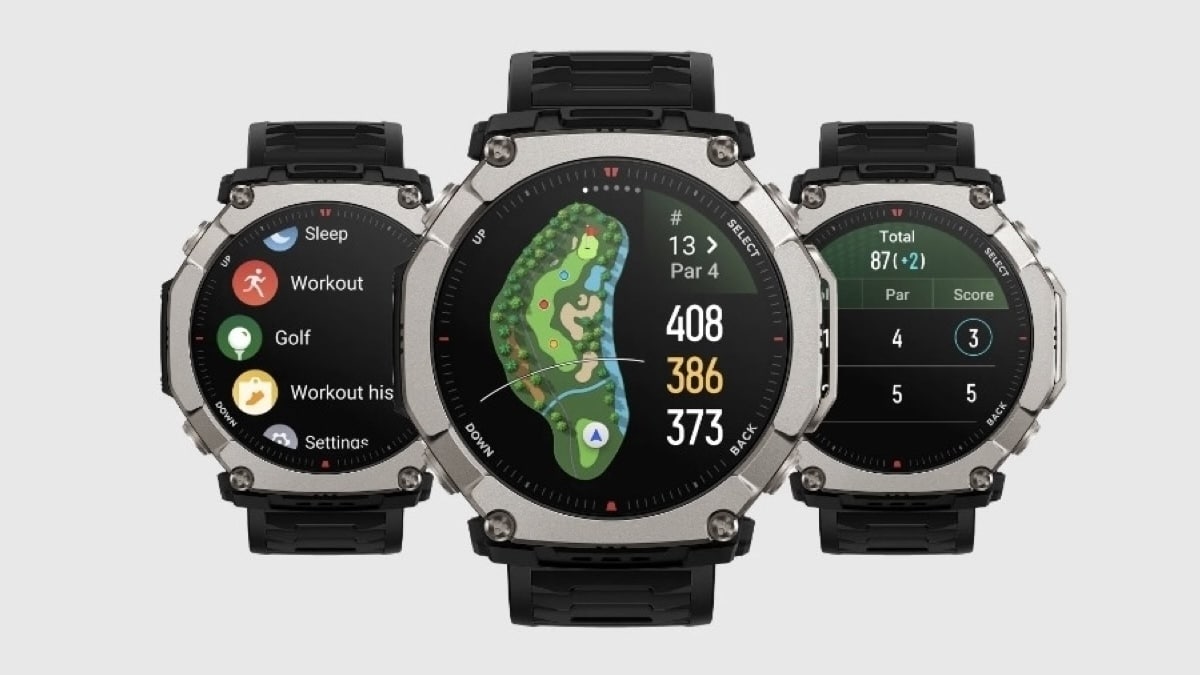 Amazfit T-Rex Ultra 2 update adds golf mode and lactate threshold support