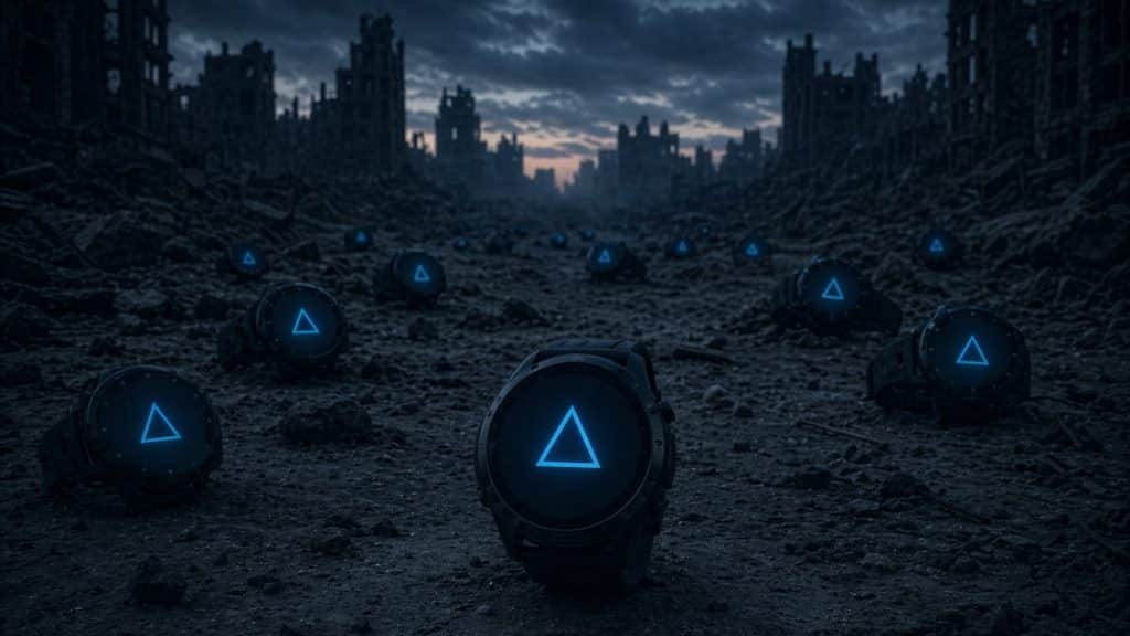 Garmin triangle of death concept image