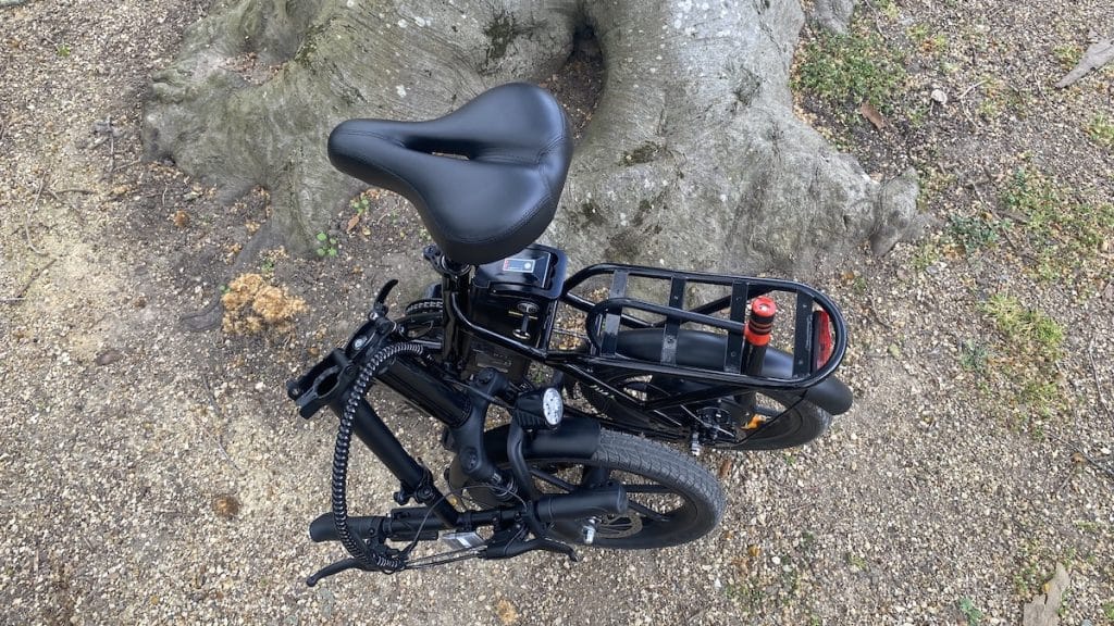 isinwheel U4 Folding Ebike - folded