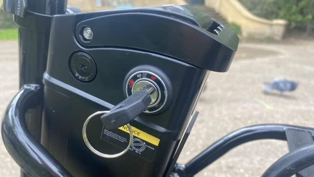 isinwheel U4 Folding Ebike battery