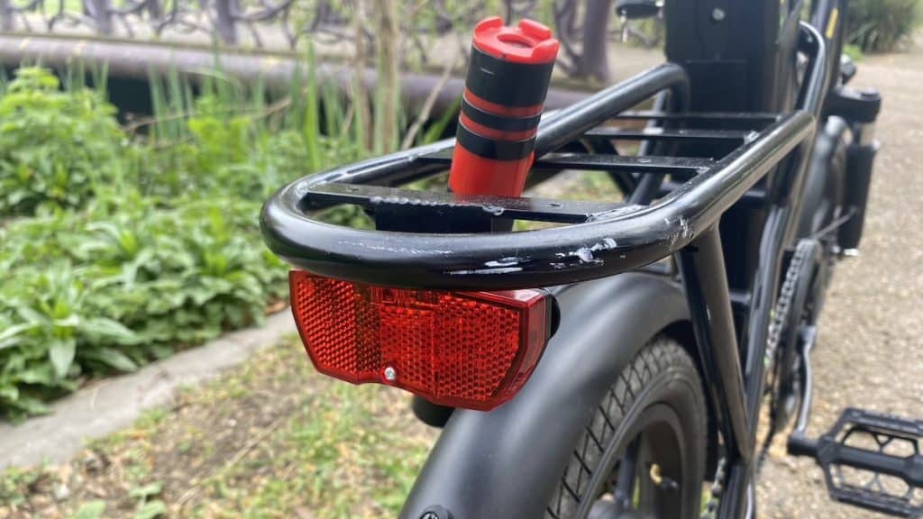 isinwheel U4 Folding Ebike folding light