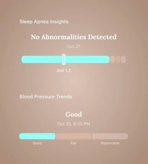 RingConn Gen 3 blood pressure insights