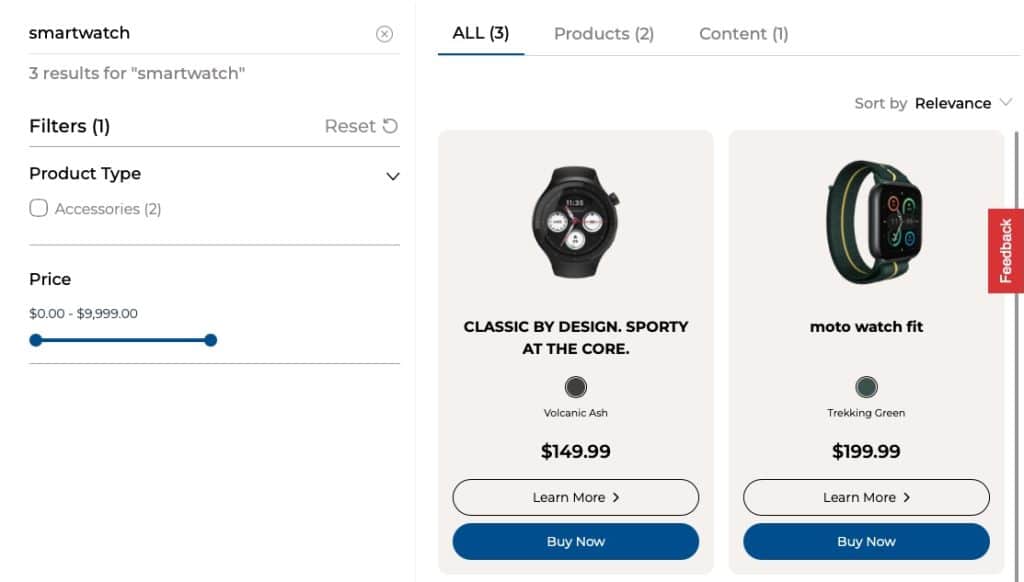 Motorola smartwatches