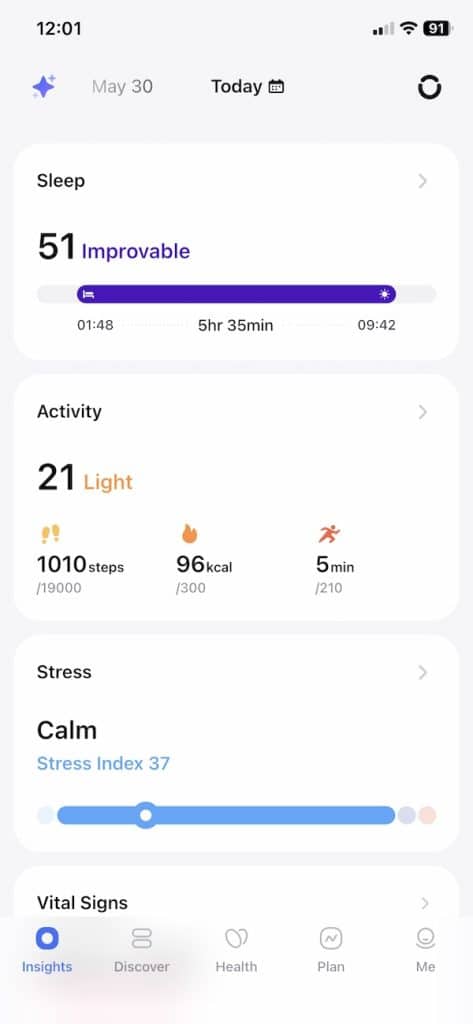 RingConn Gen 3 app
