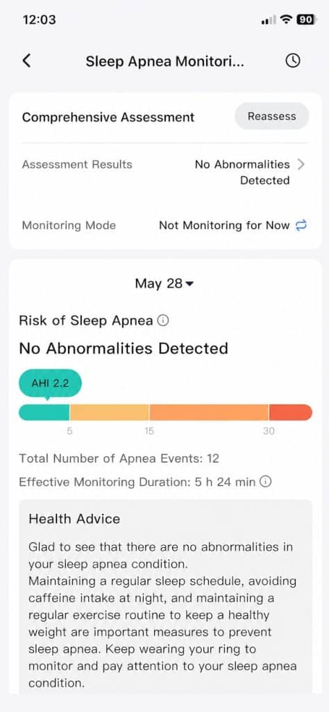 RingConn Gen 3 app