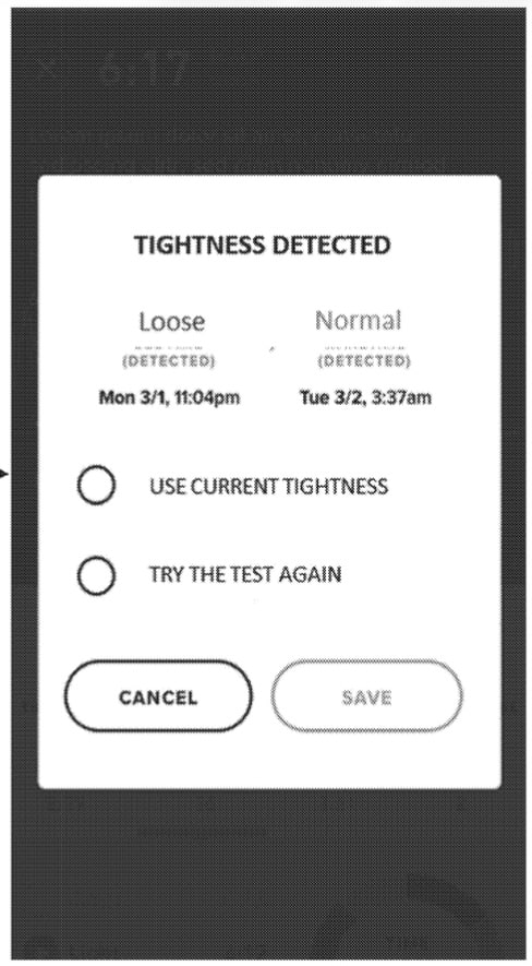 Whoop automatic fit patent