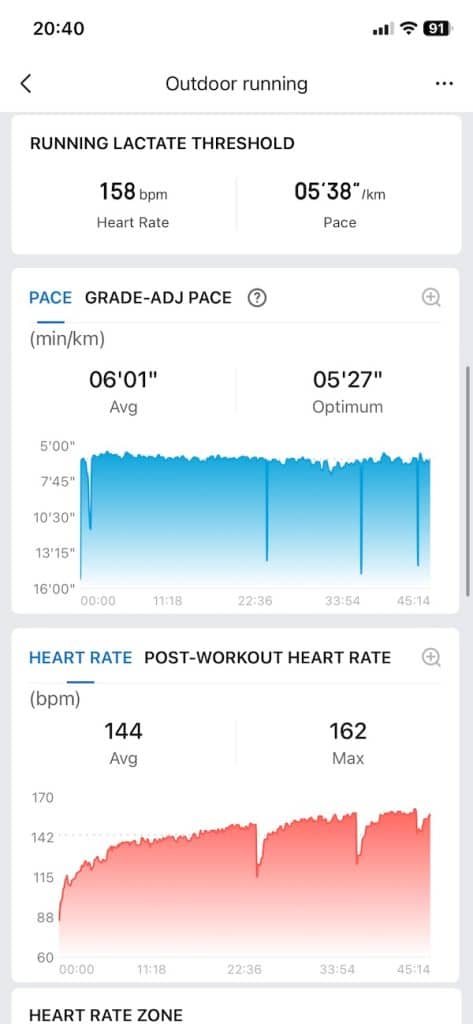 Amazfit Balance 3 7.5K run