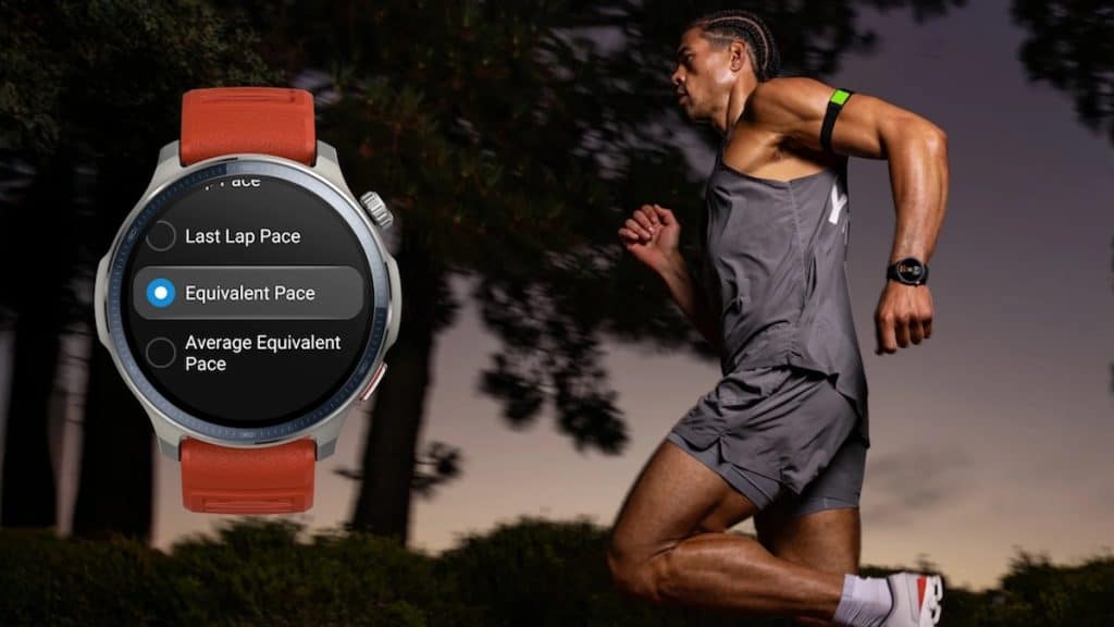 Equivalent pace