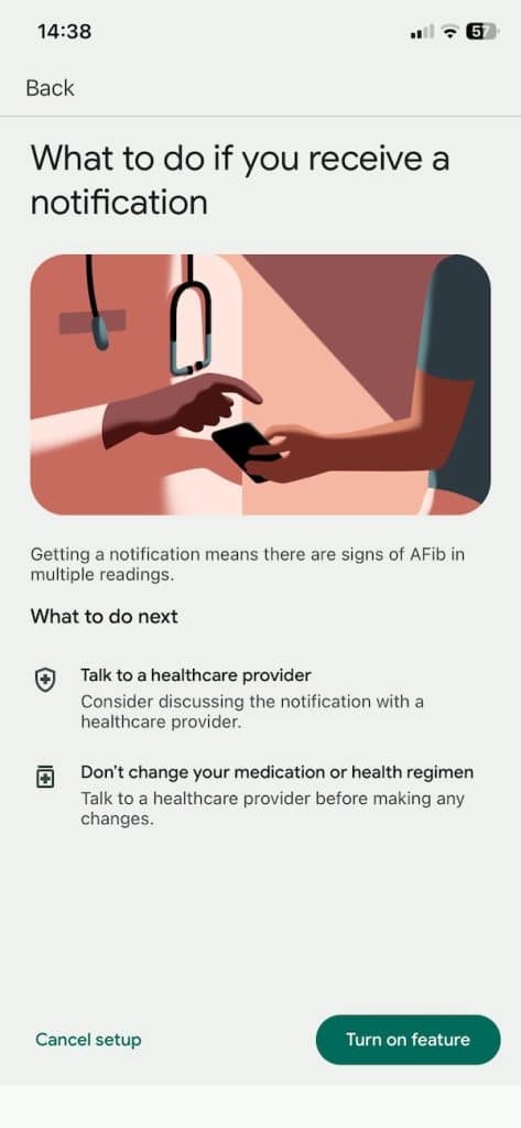 Fitbit Air Afib