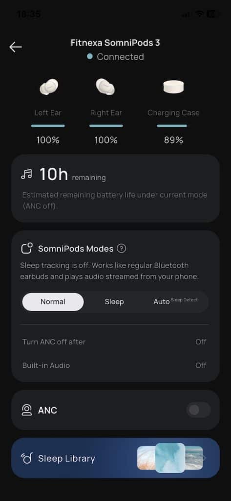 SomniPods 3 app