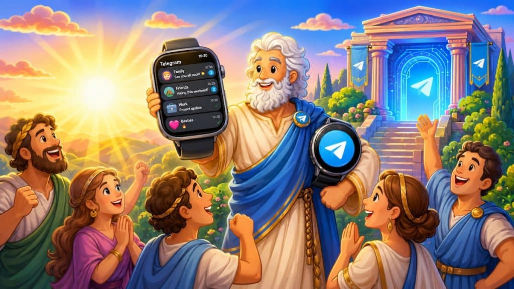 Telegram app iOS