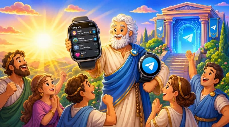 Telegram app iOS