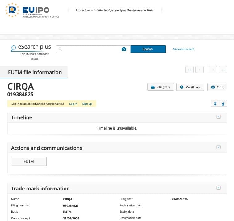 EUIPO CIRQA