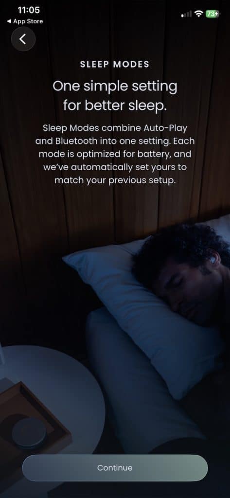 Ozlo Sleepbuds new app