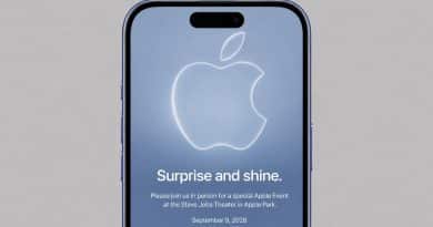Apple September 9 2026 event