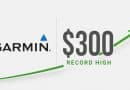 Garmin record high stock price