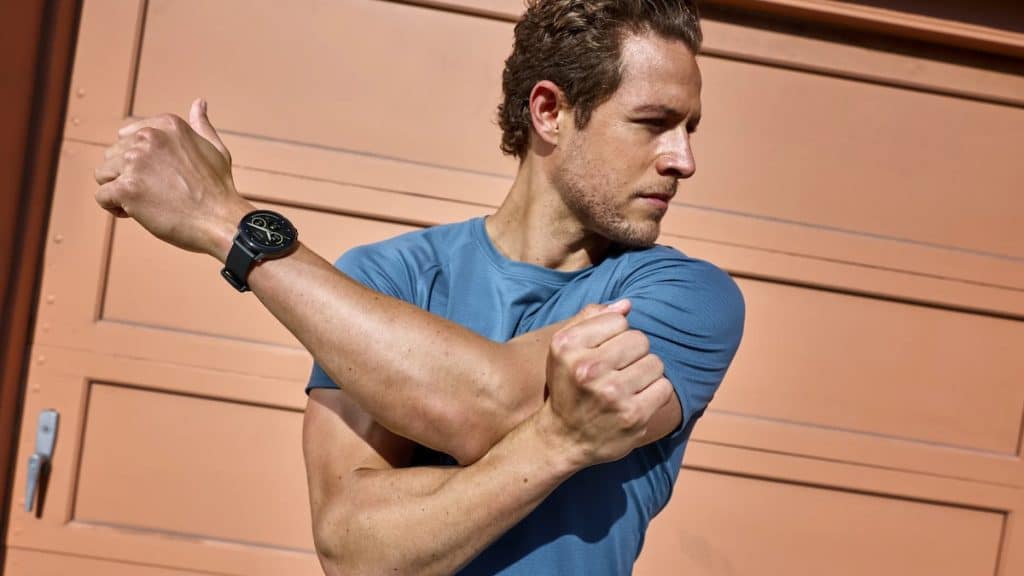 Garmin stretching
