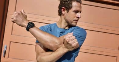 Garmin stretching