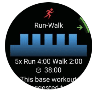 Garmin Run Coach plans