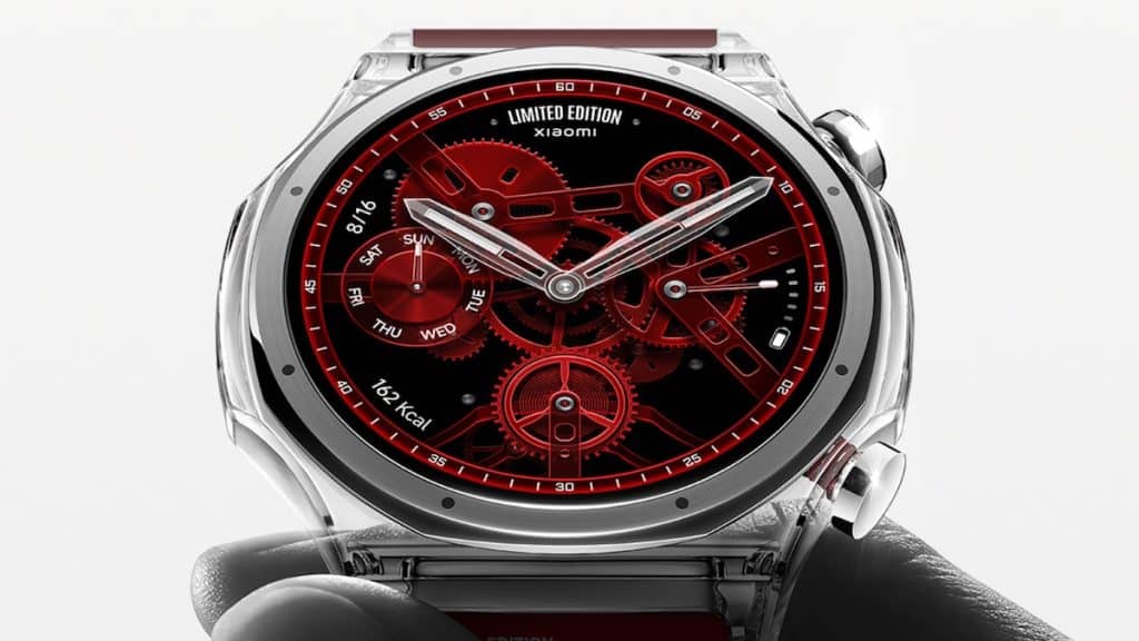 Xiaomi Watch S5 transparent