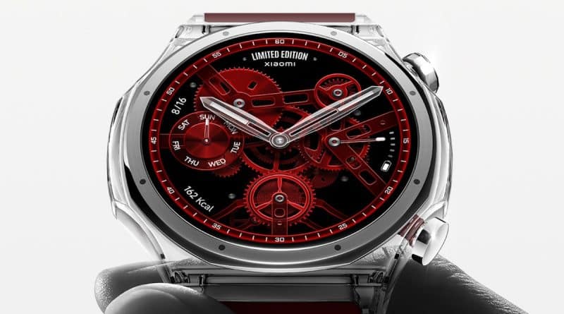 Xiaomi Watch S5 transparent