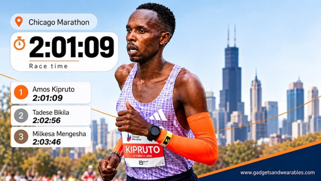 Chicago marathon winner