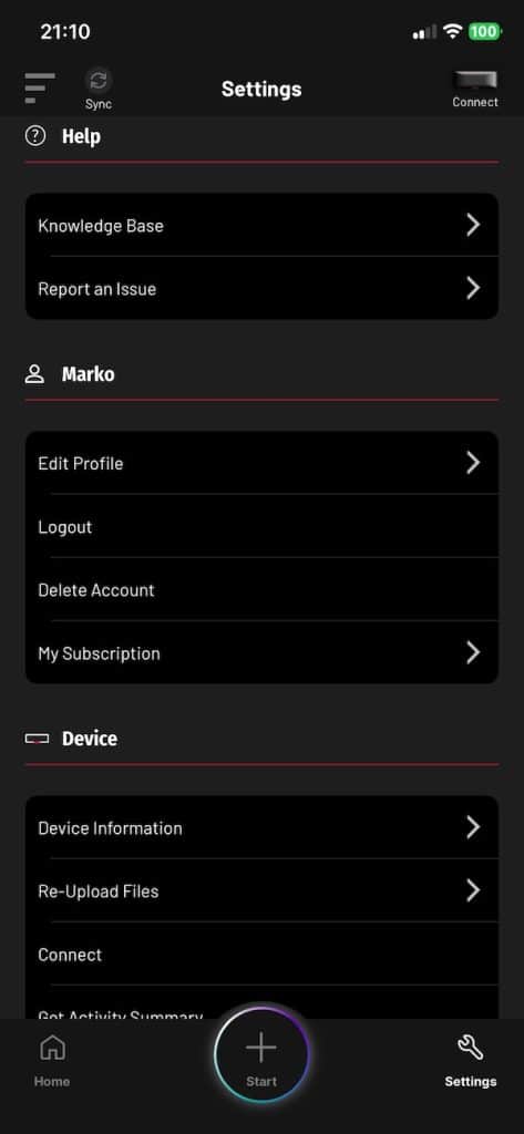 Frontier X3 app