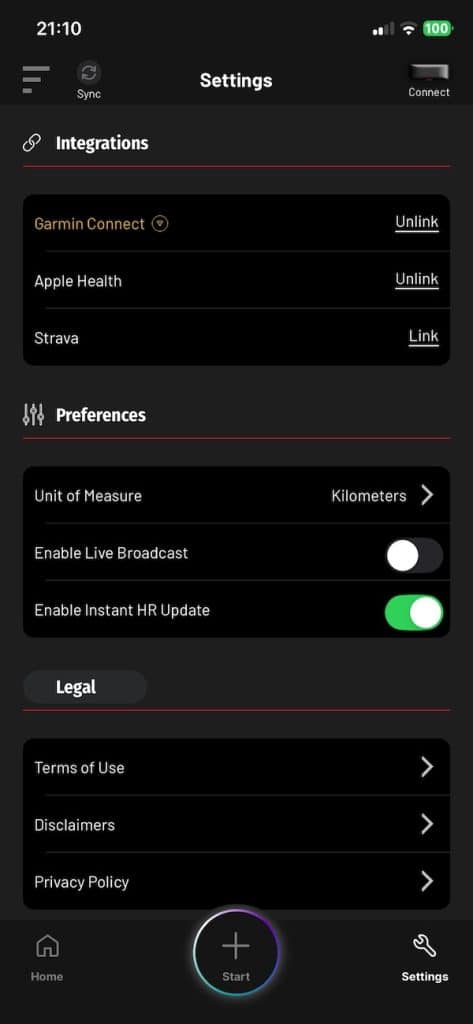 Frontier X3 app