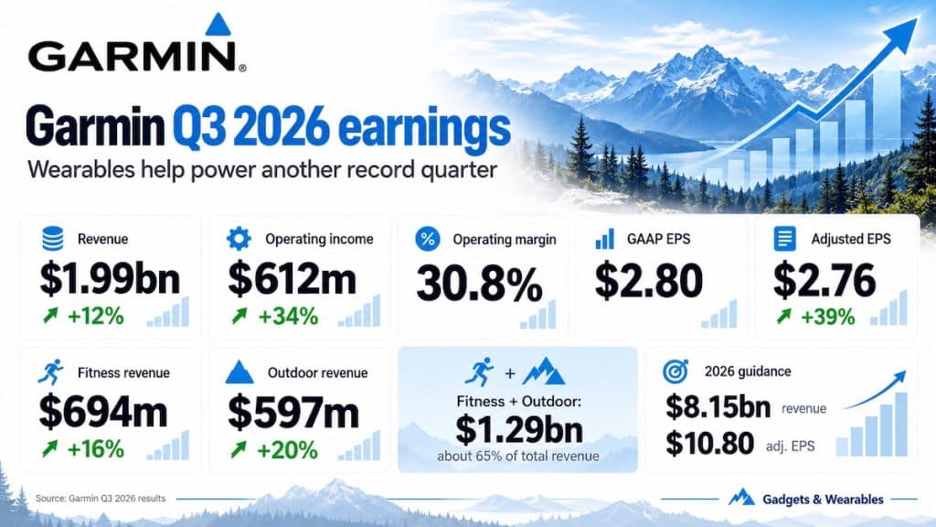 Garmin earnings