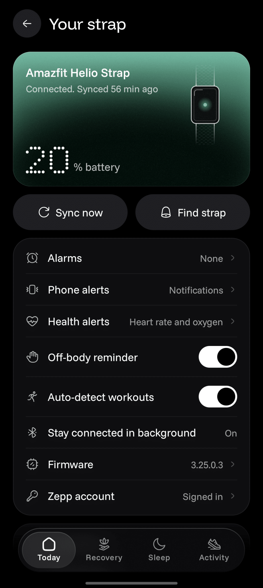 Enable Notification Function Amazfit Helio Strap phone alerts are possible through a third-party app
