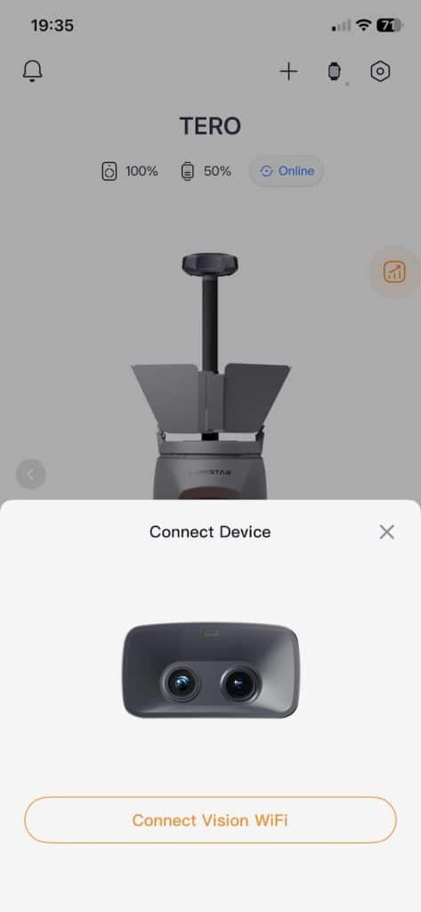 Lumistar Tero vision module transfer videos