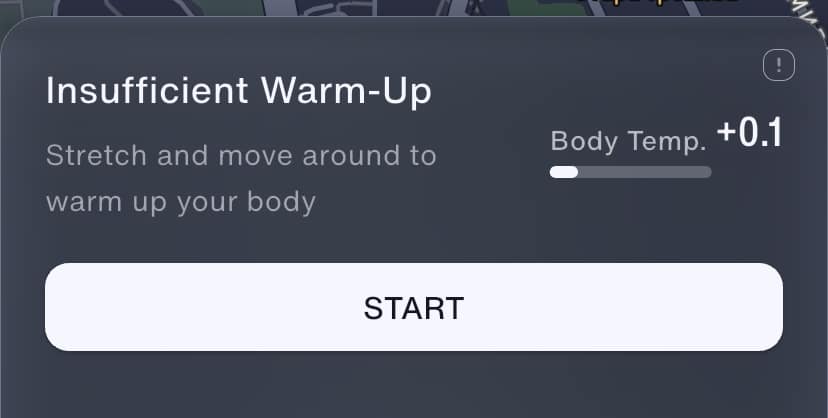 Speediance warmup readiness